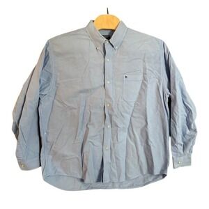 Ralph Lauren Jeans Co RL 67 Oxford Button Down Shirt Mens XL Light Blue Cotton